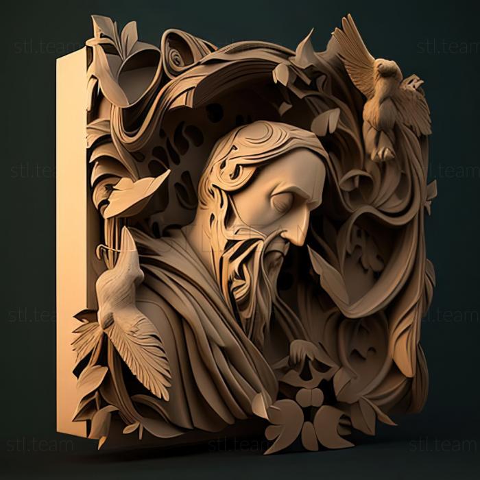 3D model Monotheism (STL)